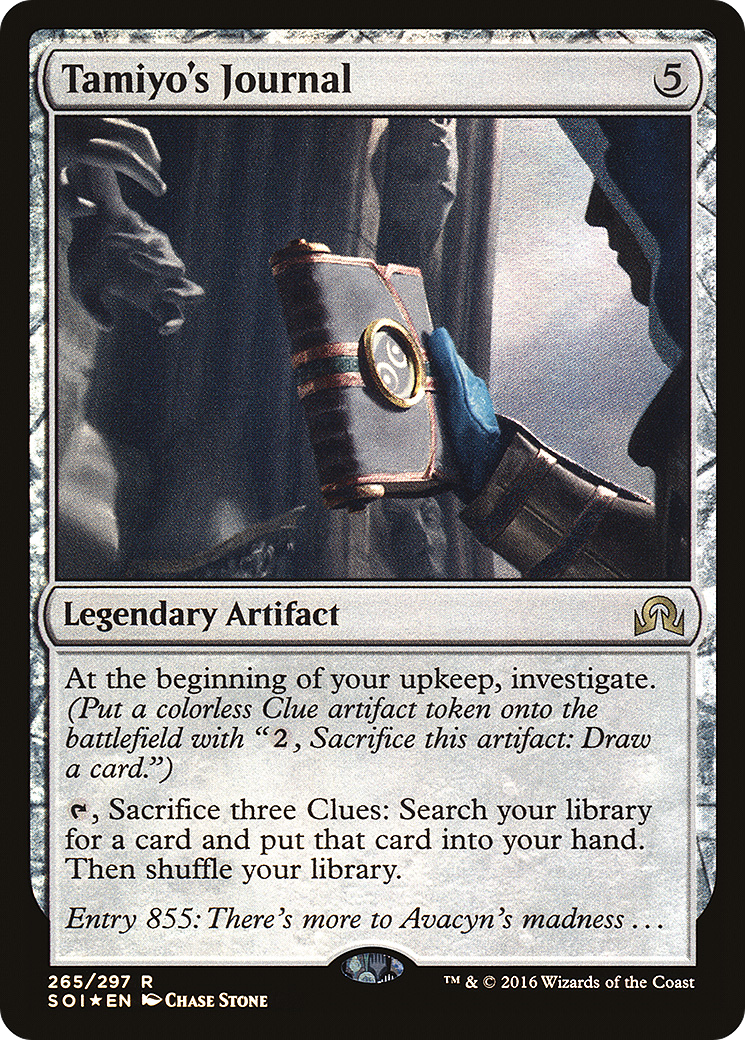 Tamiyo's Journal (SOI-265†D) (Foil)