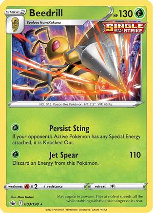 Beedrill (CRE-003) (Holofoil)
