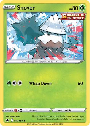 Snover (CRE-009) (Reverse Holofoil)