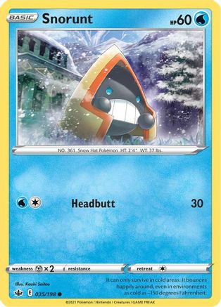 Snorunt (CRE-035) (Reverse Holofoil)