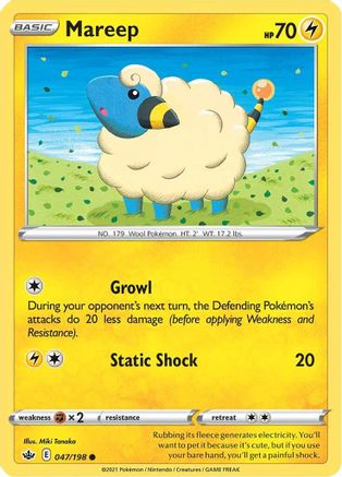 Mareep (CRE-047) (Reverse Holofoil)