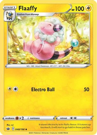 Flaaffy (CRE-048) (Reverse Holofoil)