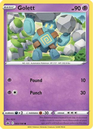 Golett (CRE-065) (Reverse Holofoil)