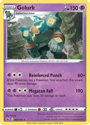 Golurk (CRE-066) (Reverse Holofoil)