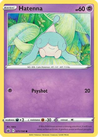 Hatenna (CRE-071) (Reverse Holofoil)