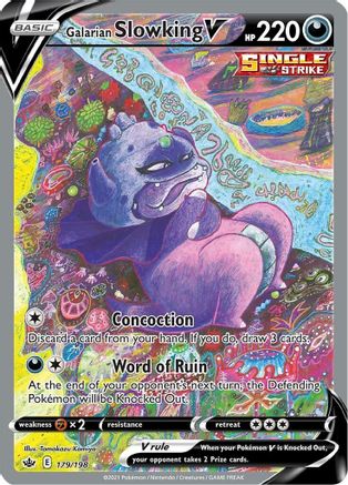 Galarian Slowking V (Alternate Full Art) (CRE-179) (Holofoil)