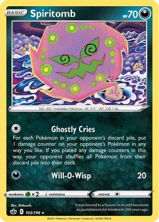 Spiritomb (CRE-103) (Reverse Holofoil)