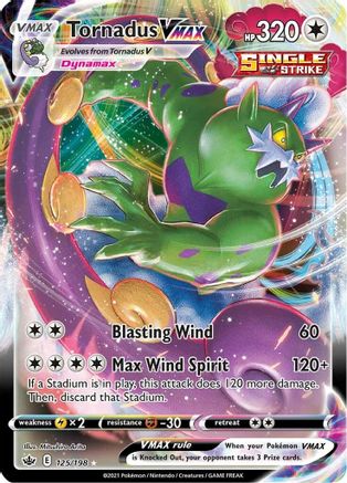 Tornadus VMAX (CRE-125) (Holofoil)