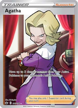 Agatha (Full Art) (CRE-186) (Holofoil)