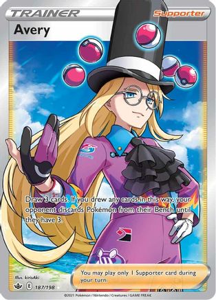 Avery (Full Art) (CRE-187) (Holofoil)