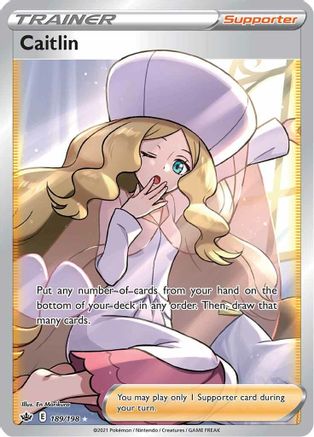 Caitlin (Full Art) (CRE-189) (Holofoil)