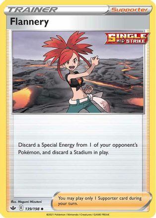 Flannery (CRE-139) (Reverse Holofoil)