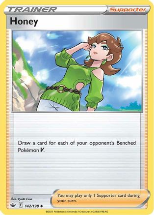 Honey (CRE-142) (Reverse Holofoil)