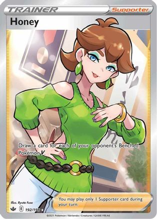 Honey (Full Art) (CRE-192) (Holofoil)