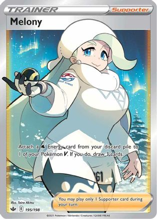 Melony (Full Art) (CRE-195) (Holofoil)