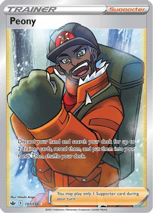 Peony (Full Art) (CRE-197) (Holofoil)