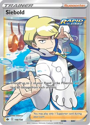 Siebold (Full Art) (CRE-198) (Holofoil)