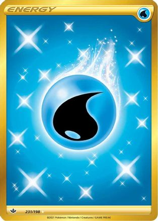 Water Energy (Secret) (CRE-231) (Holofoil)