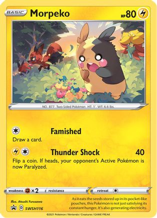 Morpeko (SSP-SWSH116) (Holofoil)