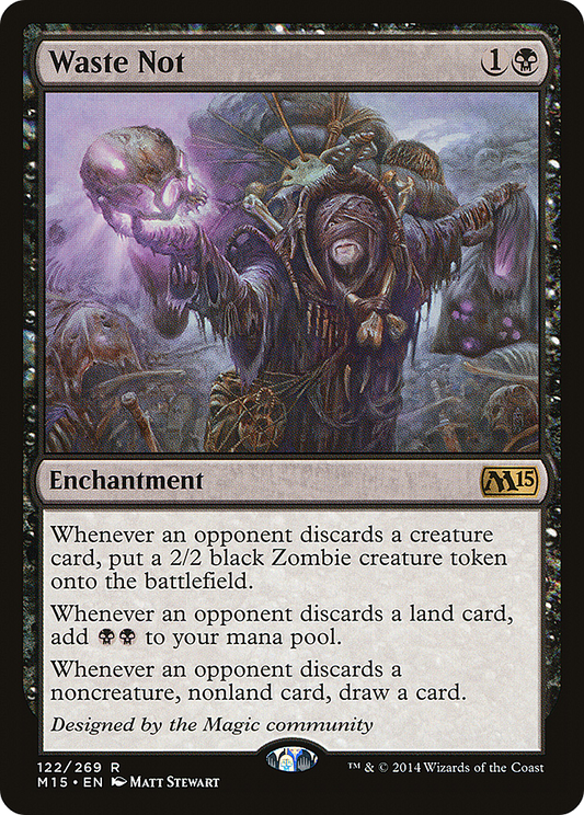 Waste Not (M15-122)