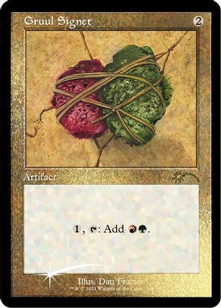 Gruul Signet (Foil Etched) (SLD-288)