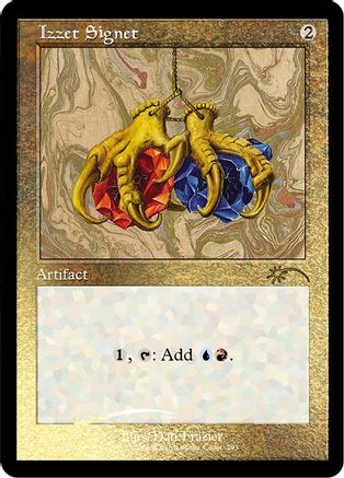 Izzet Signet (Foil Etched) (SLD-293)