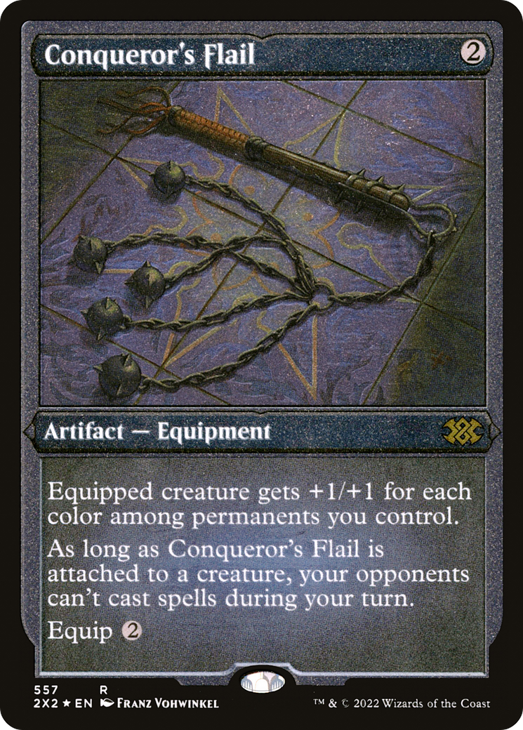 Conqueror's Flail (2X2-557) (Etched Foil)