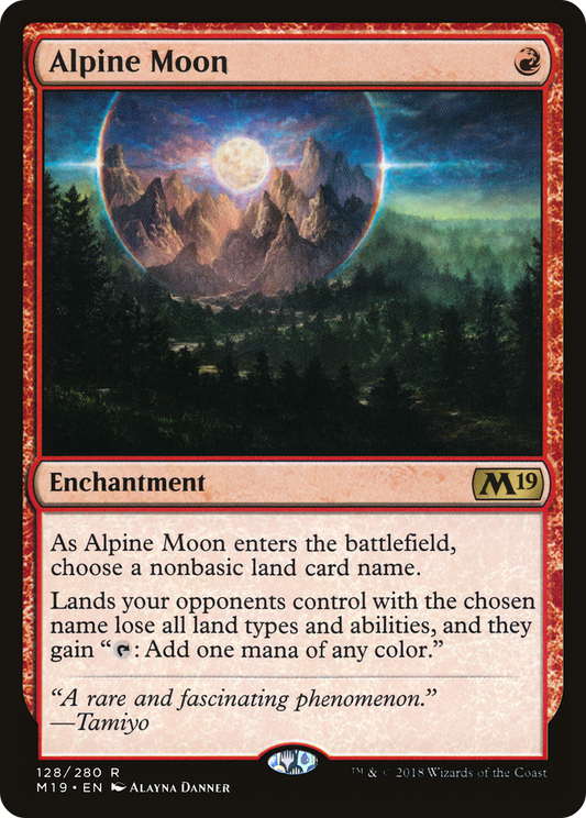 Alpine Moon (M19-128) (Foil)