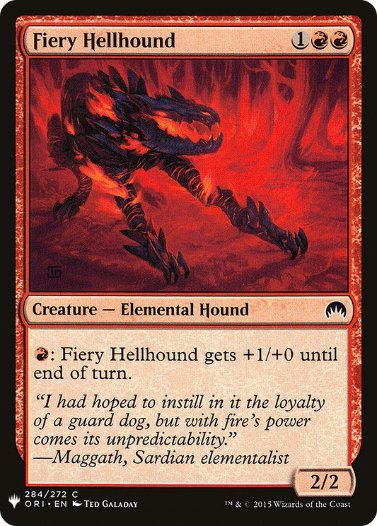 Fiery Hellhound (LIST-ORI-284)