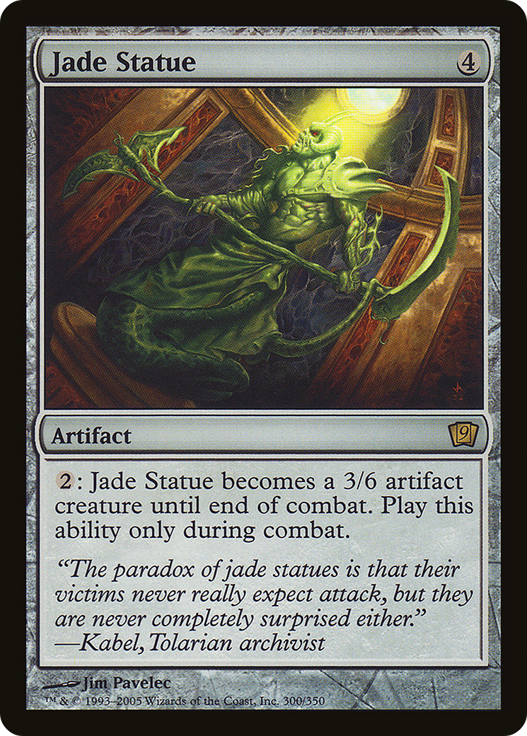Jade Statue (9ED-300★) (Foil)
