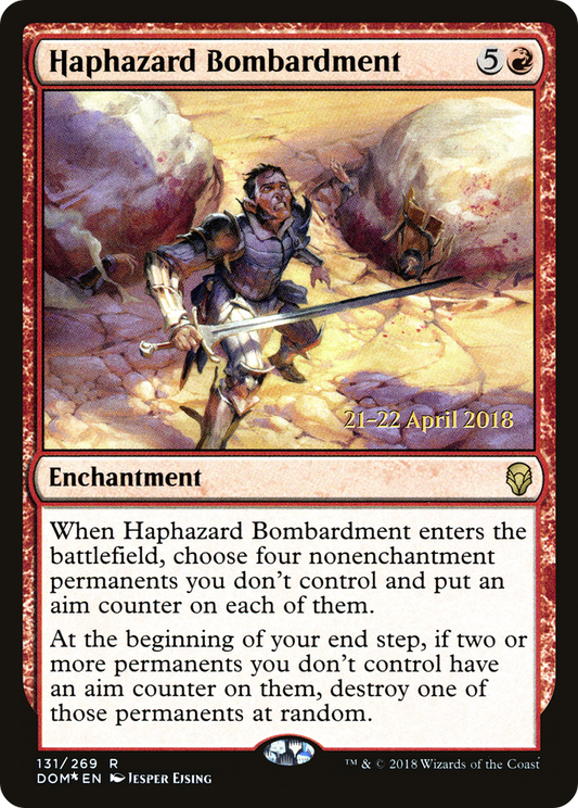 Haphazard Bombardment (PRE-131S) (Foil)