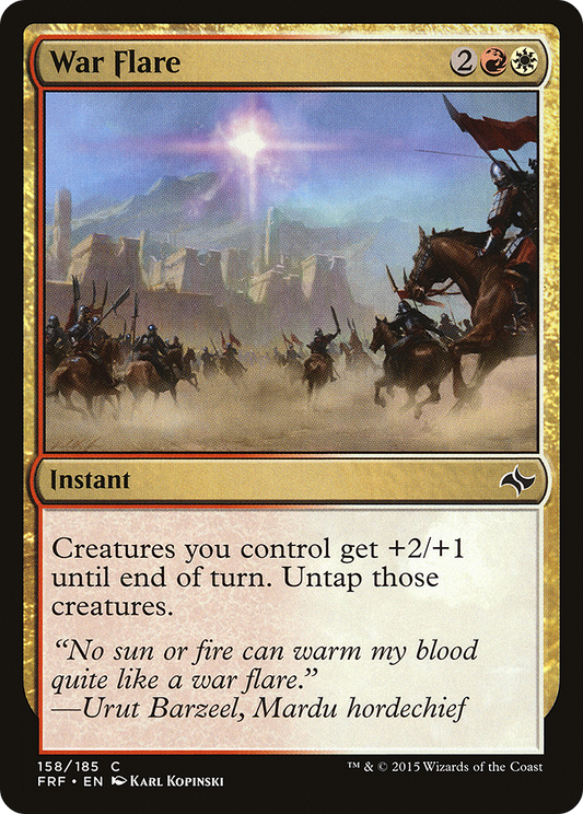 War Flare (FRF-158) (Foil)