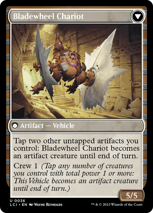 Spring-Loaded Sawblades // Bladewheel Chariot (LCI-036)