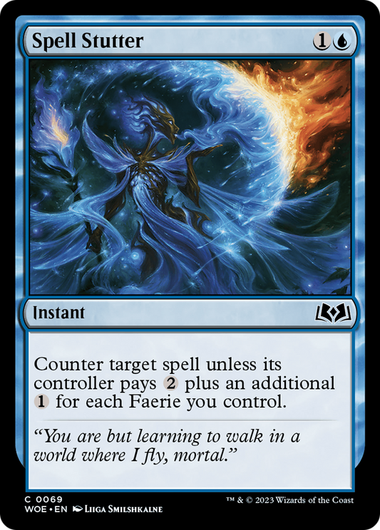 Spell Stutter (WOE-069) (Foil)