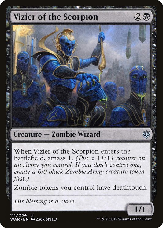Vizier of the Scorpion (WAR-111)