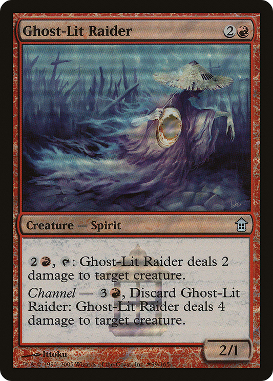 Ghost-Lit Raider (LARP-99★) (Foil)