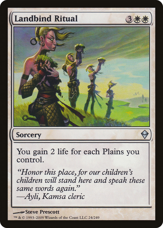 Landbind Ritual (ZEN-024) (Foil)