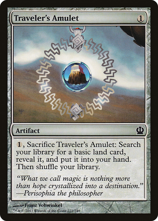 Traveler's Amulet (THS-221) (Foil)