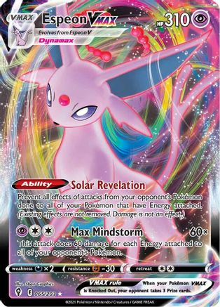 Espeon VMAX (EVS-065) (Holofoil)