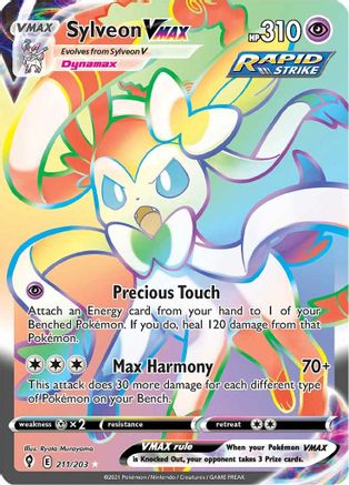 Sylveon VMAX (Secret) (EVS-211) (Holofoil)