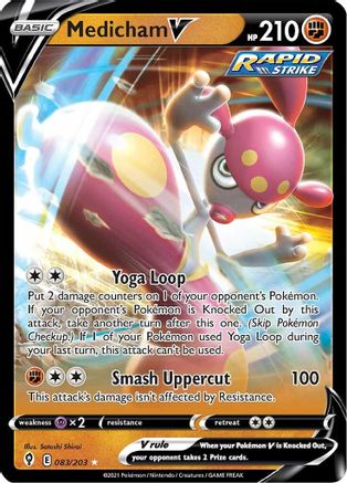 Medicham V (EVS-083) (Holofoil)
