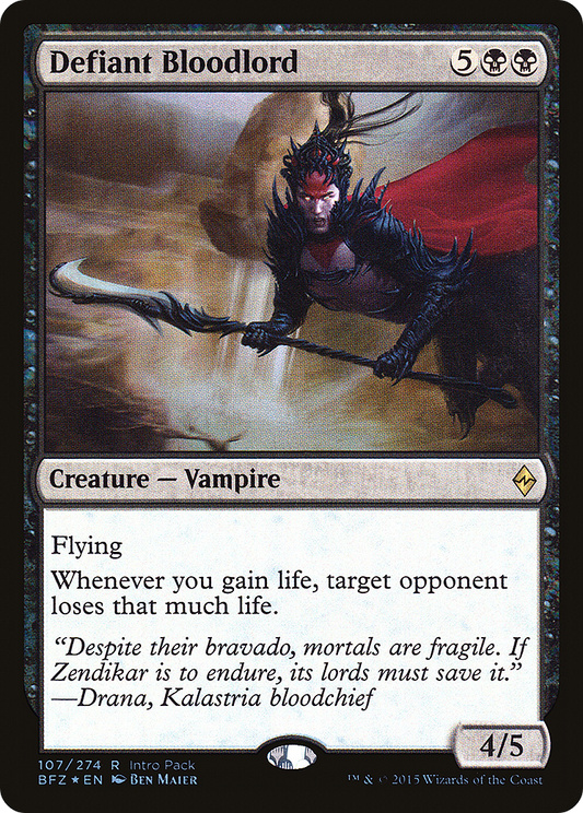 Defiant Bloodlord (UMP-107) (Foil)