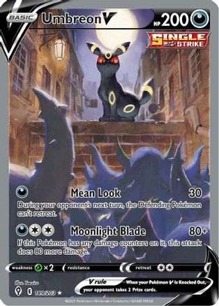 Umbreon V (Alternate Full Art) (EVS-189) (Holofoil)