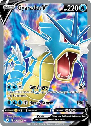 Gyarados V (Full Art) (EVS-171) (Holofoil)