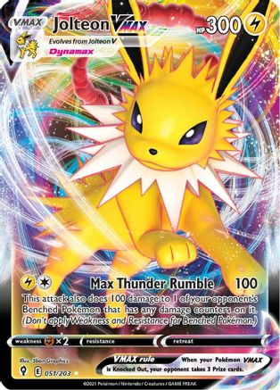 Jolteon VMAX (EVS-051) (Holofoil)