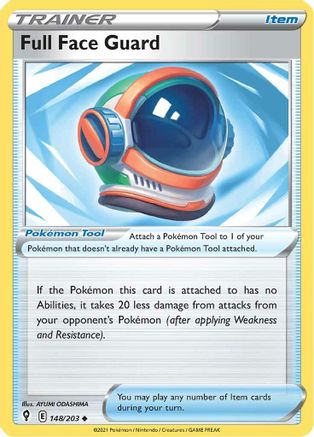 Full Face Guard (EVS-148) (Reverse Holofoil)