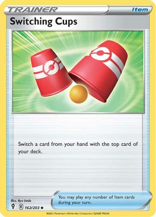Switching Cups (EVS-162) (Reverse Holofoil)