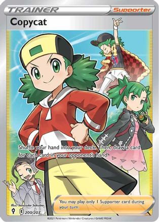 Copycat (Full Art) (EVS-200) (Holofoil)