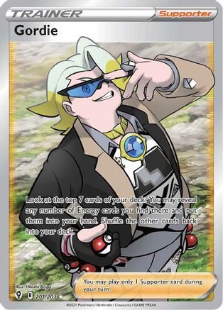 Gordie (Full Art) (EVS-201) (Holofoil)