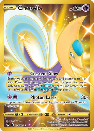 Cresselia (Secret) (EVS-228) (Holofoil)